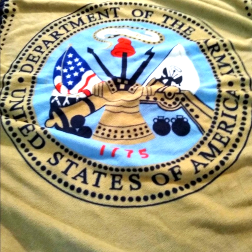 Army Baby Blanket  NWOT